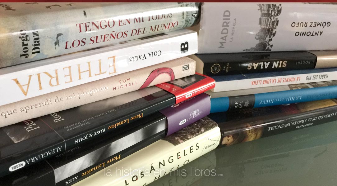 Los nuevos habitantes de mi biblioteca - La historia en mis libros