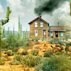 La casa entre los cactus, de Paul Pen