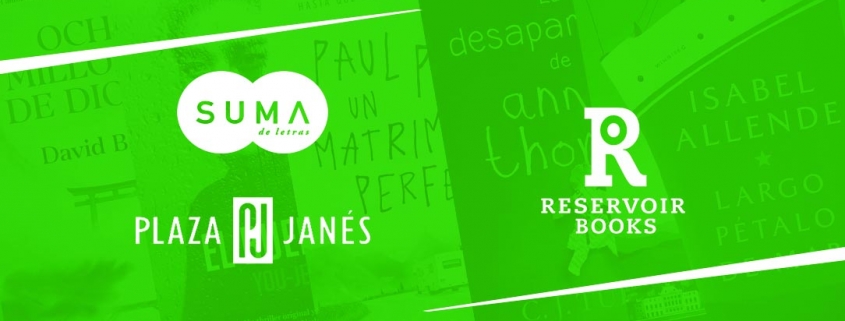 Novedades Editoriales. Mayo 2019. Suma, Reservoir Books y Plaza & Janés